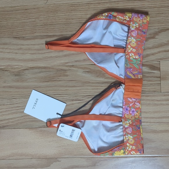 NWT Spell Last Drinks Sunset Floral Bralette Large - Picture 4 of 6